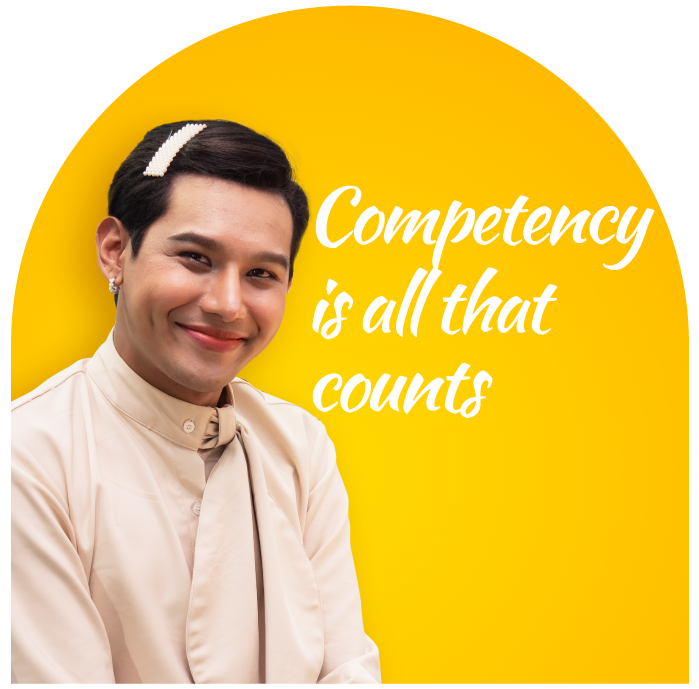 Competency is all that counts 