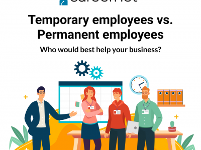 Temporary employees vs. Permanent employees cover