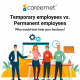 Temporary employees vs. Permanent employees cover