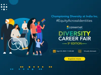 Career fair Road block banner