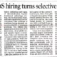 India SaaS hiring turns selective in FY26